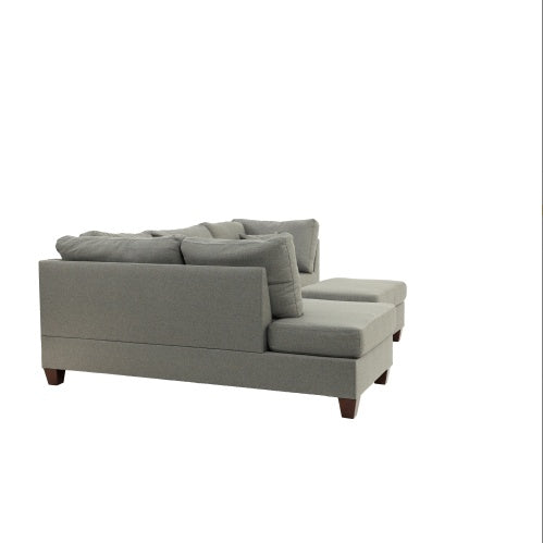 3-PC SECTIONAL In Gray