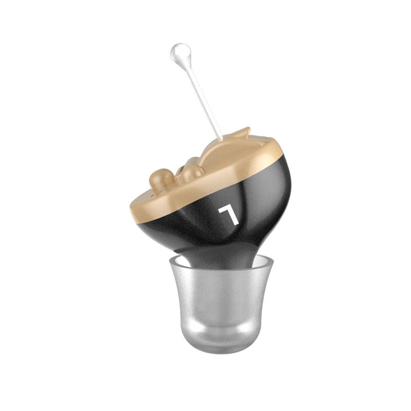 Audífonos digitales Q70 CIC para personas con sordera. Auriculares inalámbricos invisibles. Herramientas de ajuste de oído. Amplificador de audio. Dispositivos de escucha.