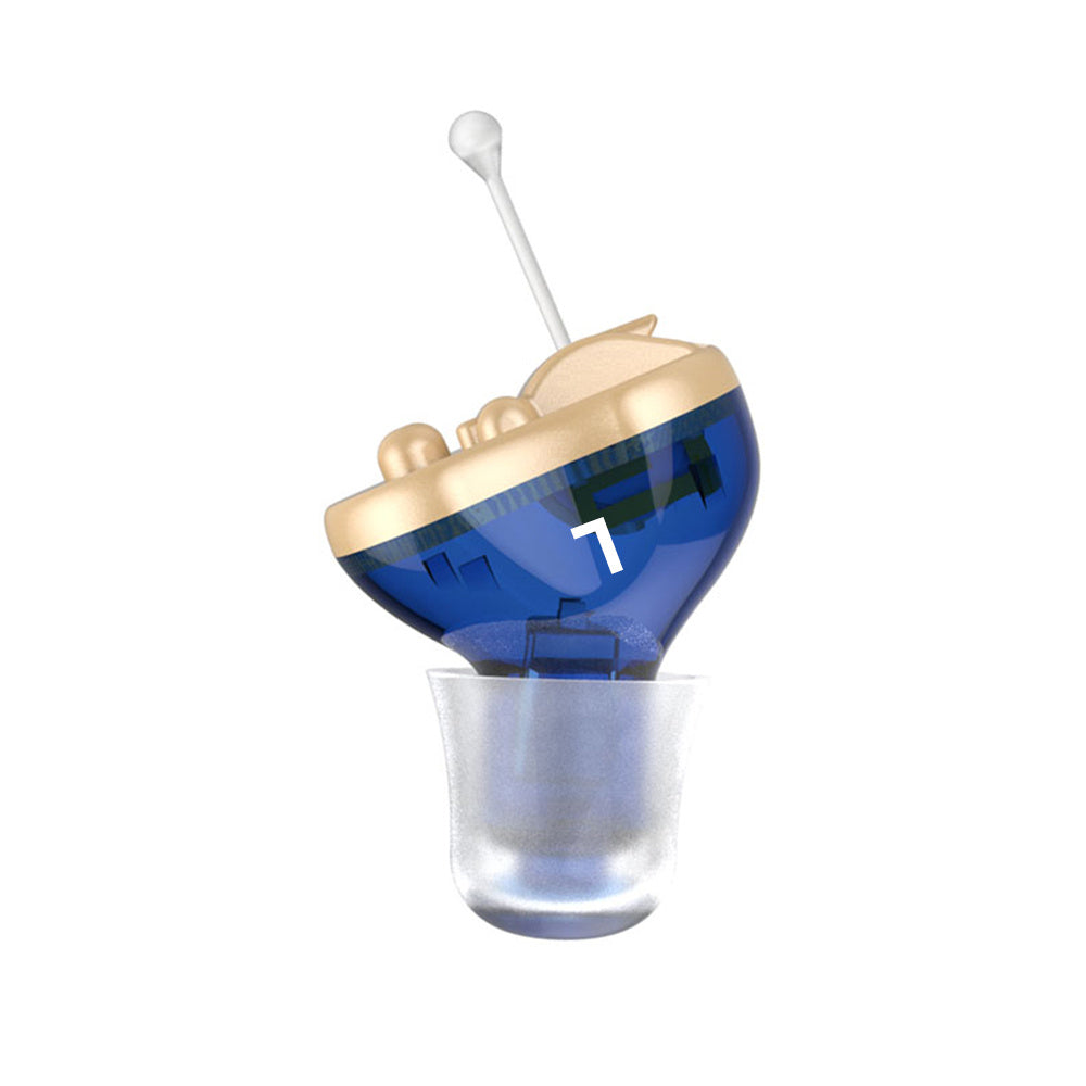 Audífonos digitales Q70 CIC para personas con sordera. Auriculares inalámbricos invisibles. Herramientas de ajuste de oído. Amplificador de audio. Dispositivos de escucha.