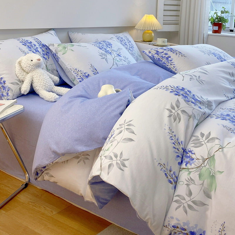 Skin-friendly Cotton Quilt Cover For Home Use